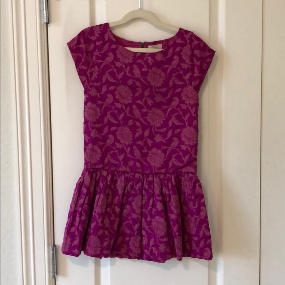 Peek Drop Waist Dress